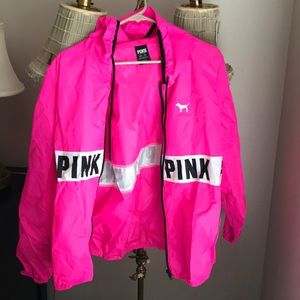 Never Worn PINK windbreaker